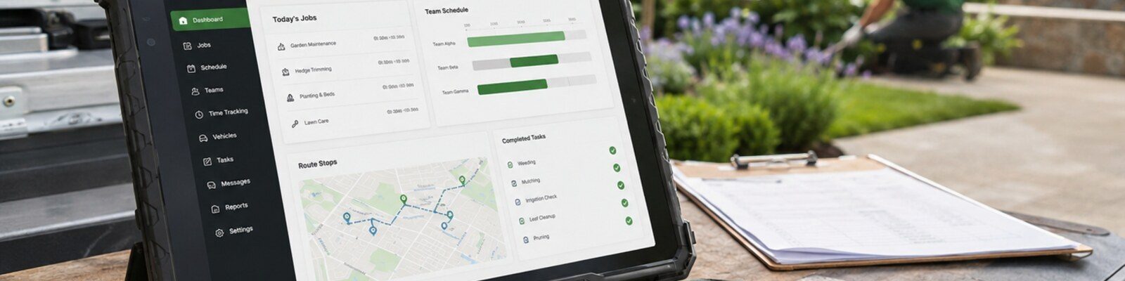 Application de gestion pour paysagistes - JardinApp